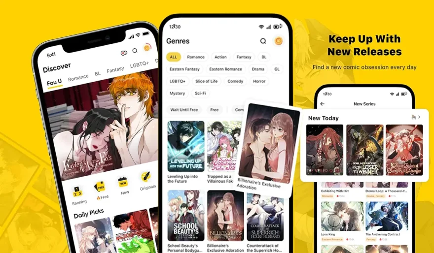 Aplikasi Baca Manga & Komik Gratis